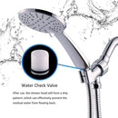Shower Head,Handheld Shower Head, High Pressure Rainfall Shower Head Leak P