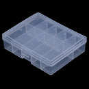 10 Grid transparent fishhook box fish lure hooks fishing accessories tool caseME
