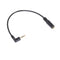 3.5mm 3pole Audio Stereo Male To Female 90Degree Right Angled Extension Cable TO