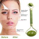 Natural Quartz Facial Jade Stone Roller Body Face Massager Beauty Massage Tool.