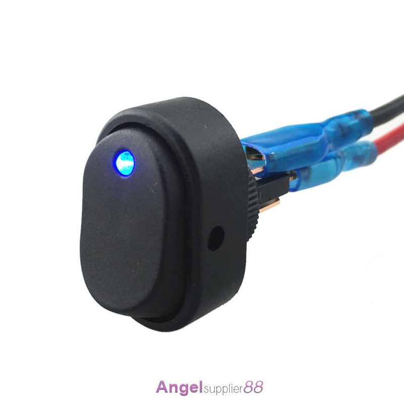 4Pcs 12V 30Amp 30A Heavy Duty LED OFF/ON Rocker Switch Car Boat Marine