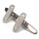 4/5/6 inch 316 Stainless Steel Mooring Cleat Mirror Finish for Boat Yacht Pack 2