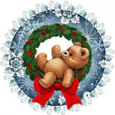 Full Drill Diamond Painting Xmas Animal Embroidery Rhinestone Art (JH043)