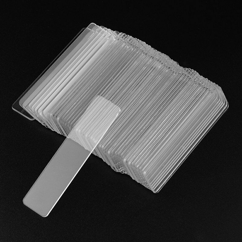 50Pcs/Set False Nails Tips Display Stand Rectangle Gel Glitter Polish Pract S1W2