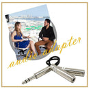6.35mm Male Jack Stereo Splitter Cable 2X 1/4 inch Female Plug Audio Y Cord