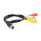 4Pin Aviation Head to RCA+BNC+DC Extension Cable Adapter for CCTV Camera #gib