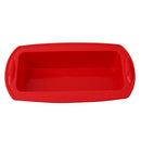 Silicone Bread Mold Loaf Pan Rectangle Baking DIY Homemade Utensil Red