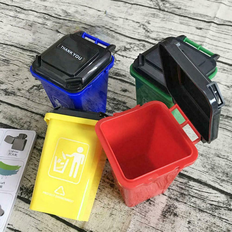 Kids Mini Trash Cans Storage Garbage Sorting Game Prop Puzzle Educational Toys