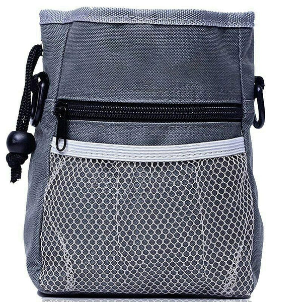 Dog Treat Training Pouch Easily Carries Pet Toys, Kibble, Treats Built-In P