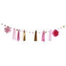 Paper Card String Tassel Home Ornament DIY Flower Ball Decor Festival Party