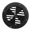 6.5" Round Louvre Air Vent Plastic Ventilation Ventilator Grille Cover 164mm