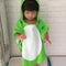 Children Bath Towel Robe Kids Hooded Beach Swimming Poncho Dinosaur Pattern W7G6