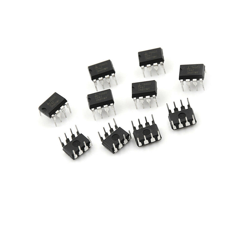 10 PCS ICL7660SCPA ICL7660 DIP-8 Super Voltage Converter Ew
