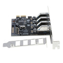 4  Port PCI-E to USB 3.0 HUB Expansion Card Converter 5Gbps