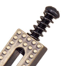 Set of 6 Copper Roller Bridge Tremolo Saddles for ST TL Style Guitar Parts