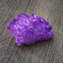 Top Natural Aura Angel Crystal Cluster Purple Titanium Quartz Healing Decor New