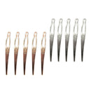 10pcs Dreadlock Interlocking Needles Locks Hooks Hair Extension Tools