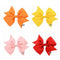 20PCs Baby 10cm Hair Bow Boutique Girl Alligator Clips Grosgrain Ribbon-HeadJC+