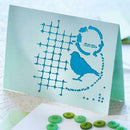 Flower Spray Mold DIY Scrapbook Stencils Cake Coffee Decor Kitchen Bakery