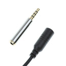 6 m Clip-on Lapel Mini Lavalier Mic Microphone for Smartphone Recording PC, NEW
