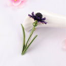 Cornflower Daisy Flower Enamel Brooches Women Men'S Weddings Brooch Pins Pu Z2V6