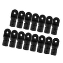 15x  Boat Bimini Fittings Top Cover Cap Eye End Nylon Black (Internal Version