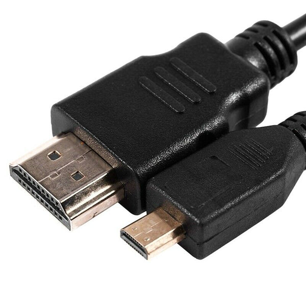 1.5m Micro HDMI to HDMI cable for HD TV Camera Gopro Hero 3 New J4Z7