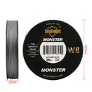 Seaknight Monster W8 300M Fishing Line Braid 8 Strands Smooth Super Line Pe