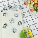 45pcs/box Little Sister Paper Label Stickers DIY Scrapbooking Album Stickers-OZ