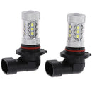 2x Super Bright White LED 9006 HB4 High Power 80W Fog Light Driving Bulbs D_