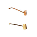 Pack of 2 Japanese Bamboo Water Ladle Scoop Hishaku for Garden Tea Ceremony
