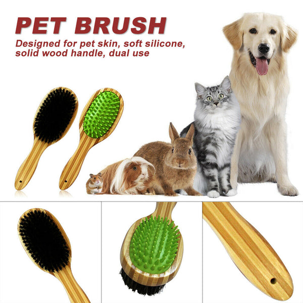 Double-sided Pet Comb Grooming Brush for Dogs Cats Massage Hair Removal