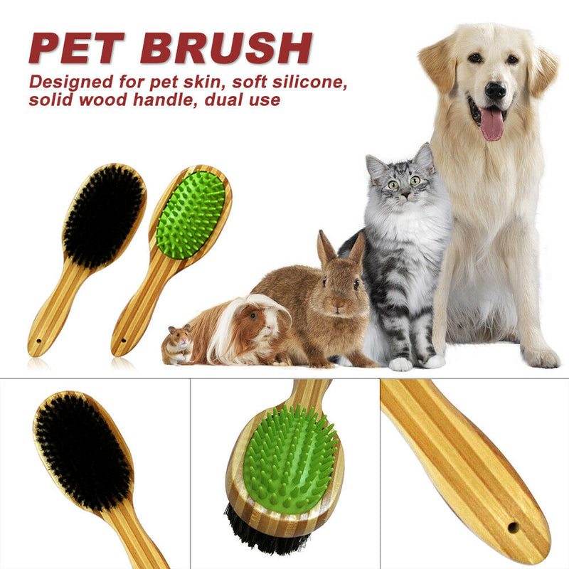 Double-sided Pet Comb Grooming Brush for Dogs Cats Massage Hair Removal