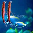 New Lot 10pcs Kinds of Fishing Lures Crankbaits Hooks Minnow Baits Tackle Crank