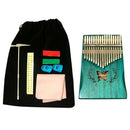 17 Keys Kalimba Pattern Thumb Piano Mahogany Body Musical Instrument 17 Key