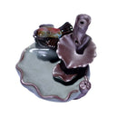 Incense Cones Stick Censer Joss Scent Backflow Burner Ash Catcher Magpie