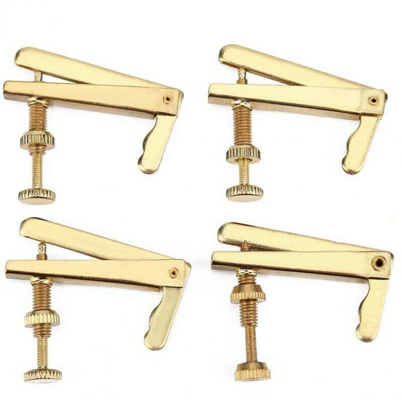 4Pcs Durable Metal Cello String Adjusters Cello Fine Tuners Musical Instrum