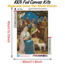 5D DIY Full Drill Diamond Painting Religious Embroidery Mosaic Kit (B019)