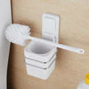 Toilet Brush Stainless Steel Set Puncture Free Toilet Clean Brush Toilet Br