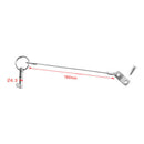 Stainless Steel Boat Bimini Top Quick Release Pin  with Lanyard fgd MKS