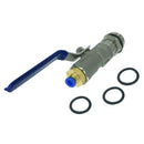 200L Steel Manual Valve Spigot Faucet, Outlet with Gasket One-piece Valve