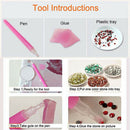 5D DIY Round Drill Diamond Painting Religious Cross Stitch Kit (D) L838