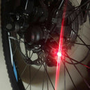 Red LED Bicycle Brake Light Bike Safety Warning Lamp Indicator Light Waterproof