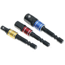 3x power screwdriver driver socket bit adapter drill 1/4" 3/8" 1/2" hex shank ME