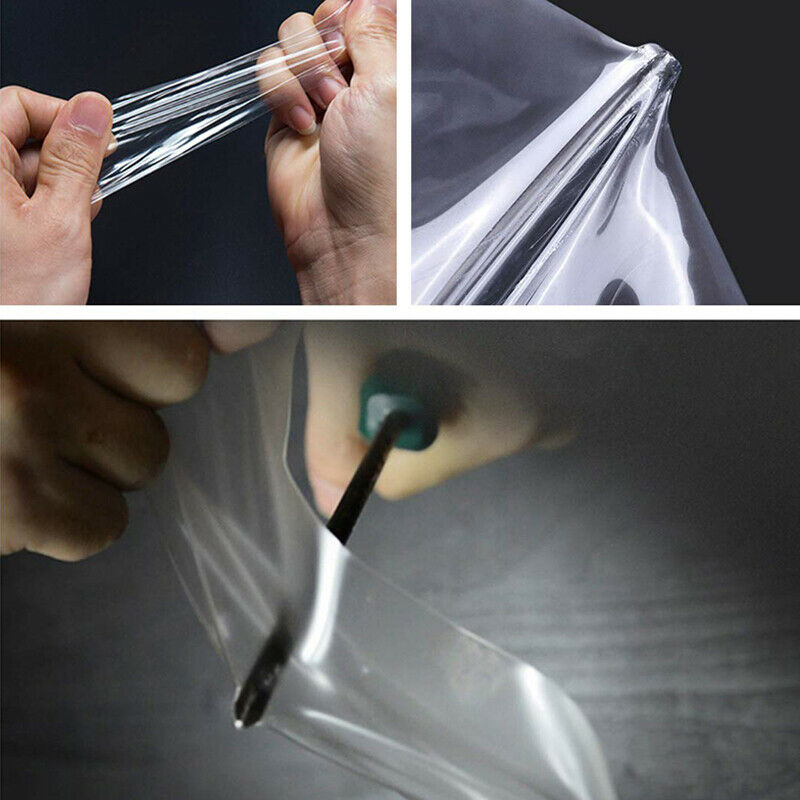 2 PCS Tinted Head and Fog Lamp Overlays Protective Film Covers Kit for 2018 M7R8