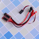 Rc esc 30a brush motor speedcontroller w/brake for 1/16 1/18 rc car boat tank ï¼D