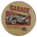 Rustic Metal Tin Sign Wall Hanging Decor Plaque Gas &Oil Filling Station