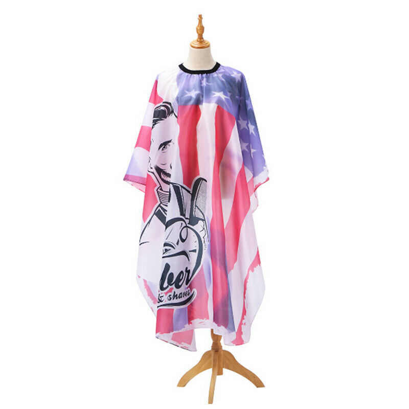 Waterproof Cloth Cutting Hair Haircut Pattern Salon Barber Cape Barber ApronJC3C