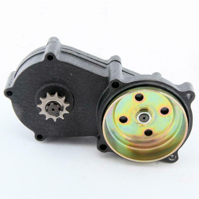 Double Chain Gear Box For 43cc 47cc 49cc ATV 2-stroke Mini Moto Black