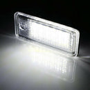 2PCS LED License Plate Lights Xenon White For Audi A3/S3 A4 B6 A4 B7 S4 B6 B7